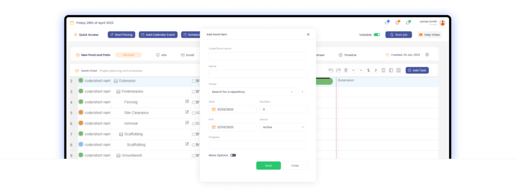 gantt chart software