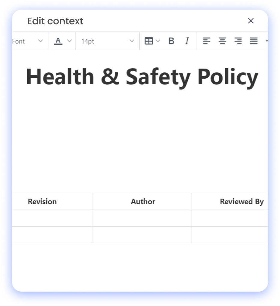 H&S Documents