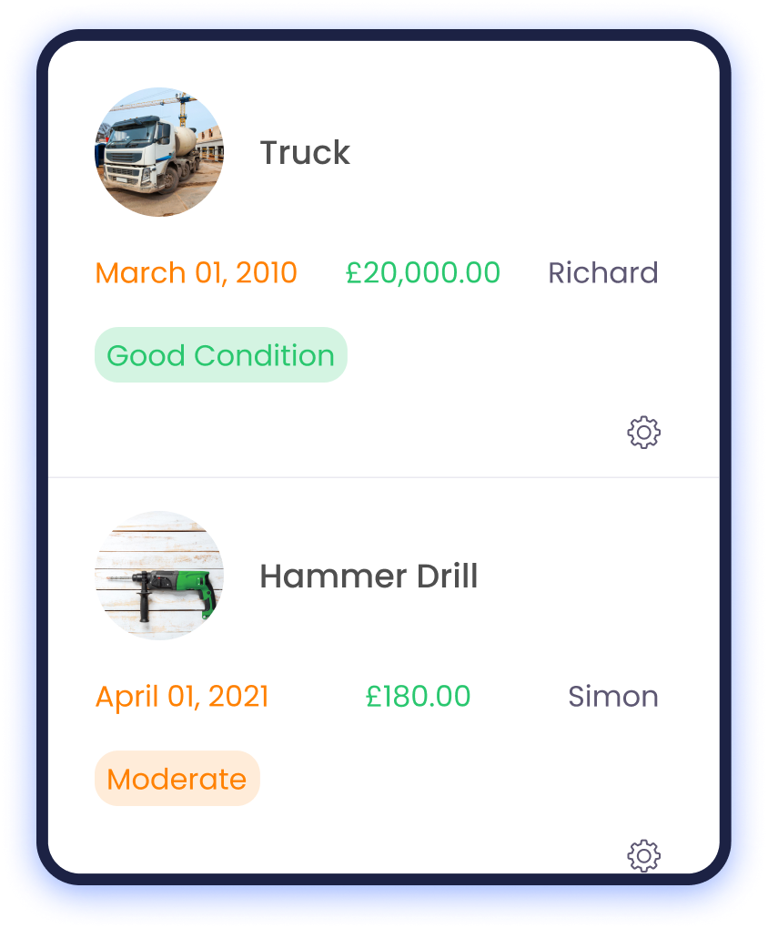 Asset Management Cq Business Management Software