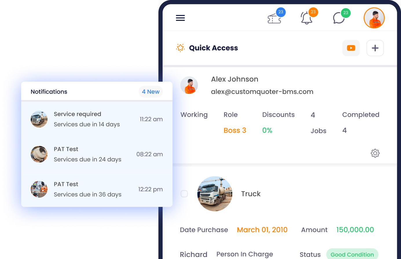 Asset Management Cq Business Management Software