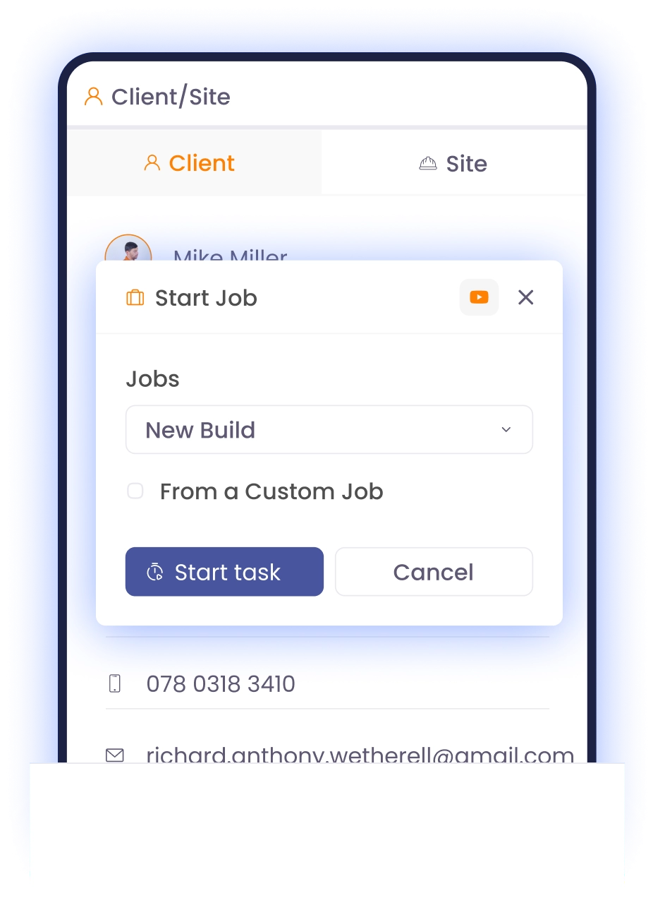project management on mobile