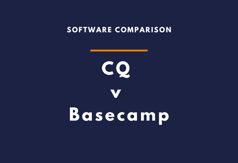 software comparison - Basecamp alternative