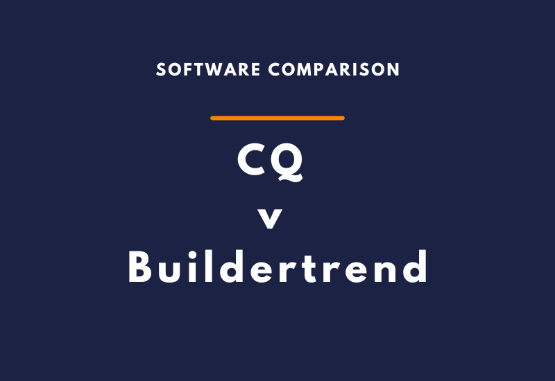 software comparison - Buildertrend alternative