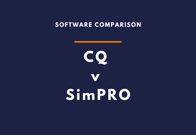 software comparison - SimPRO alternative