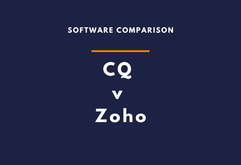 software comparison - Zoho alternative