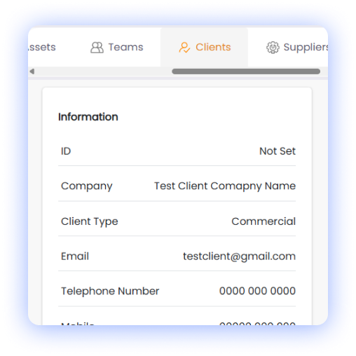 Client & Contact Management