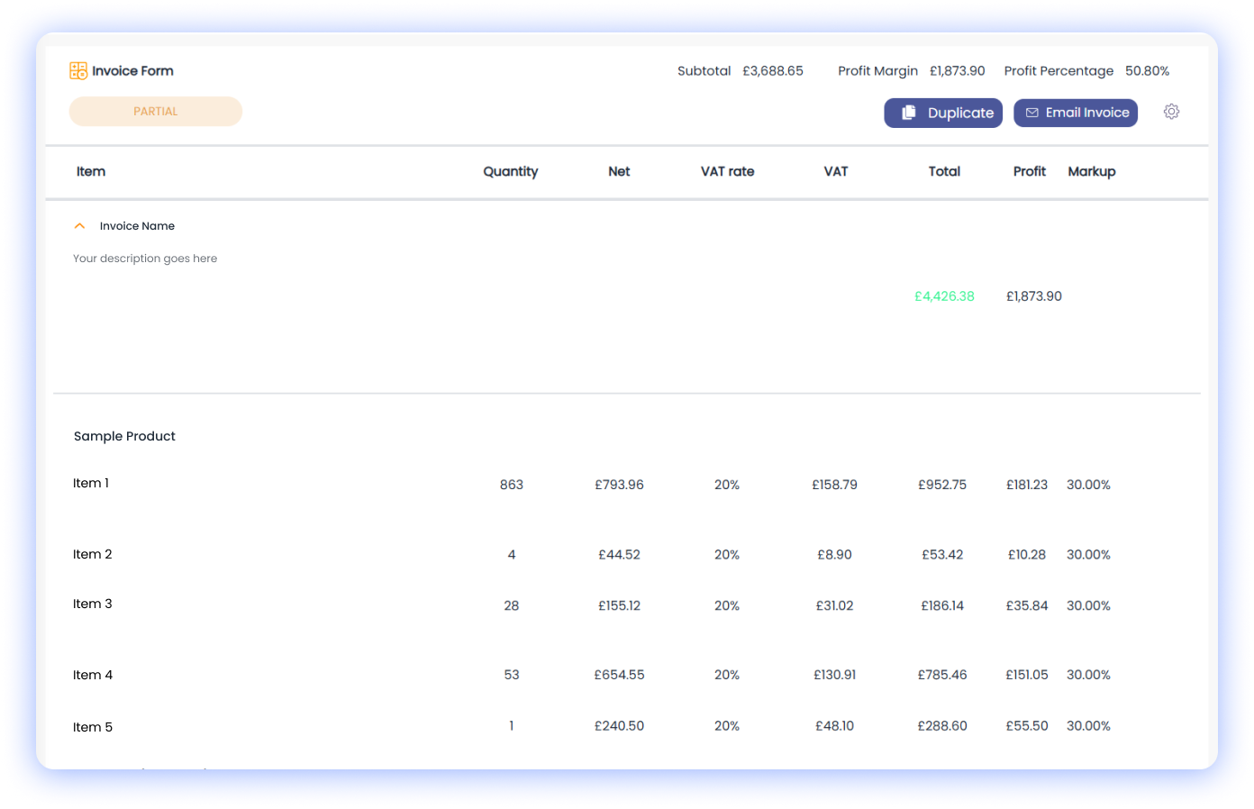 Estimating, Quoting & Profit Forecasting