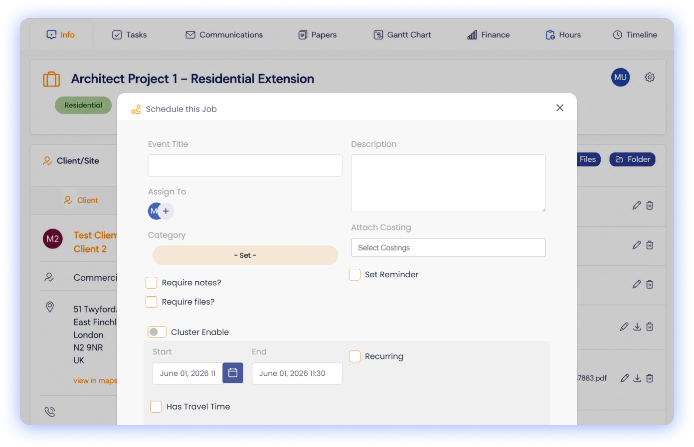 resource planning & scheduling