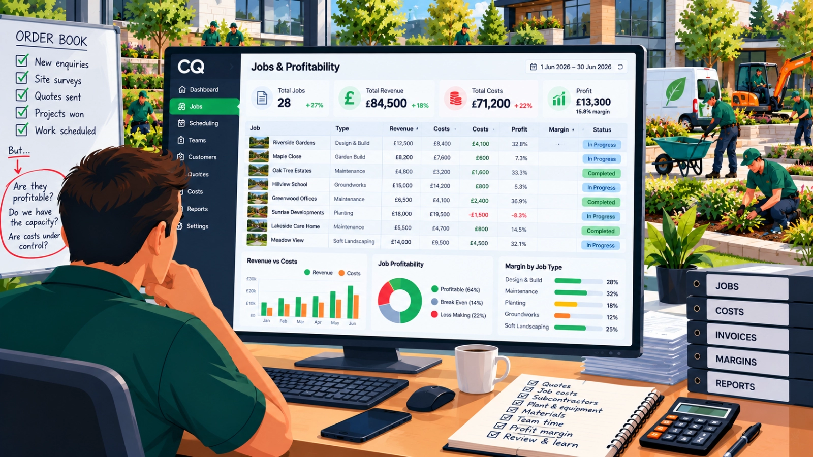 Why a Full Order Book Doesn&rsquo;t Always Mean a Profitable Landscaping Business