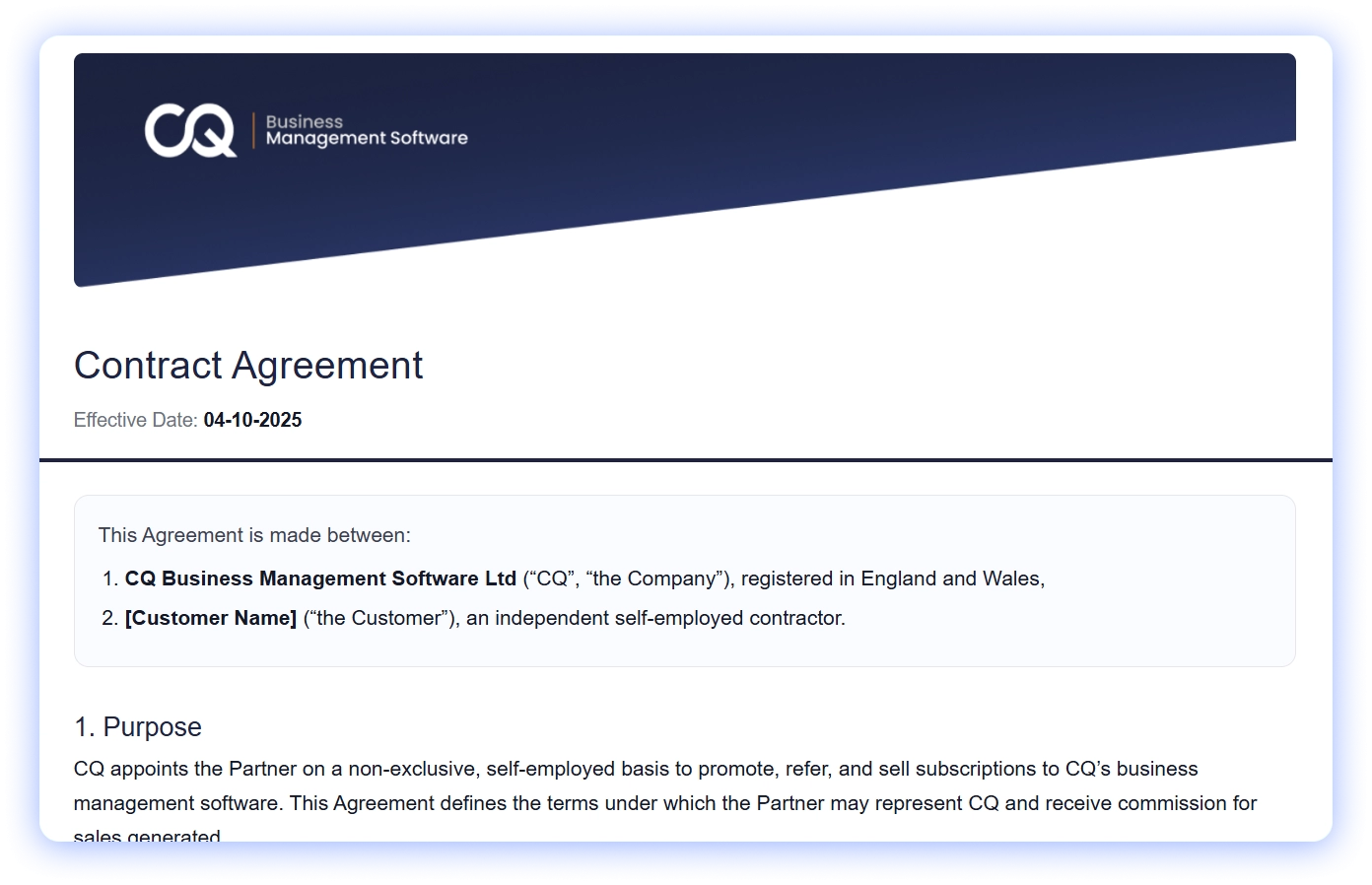 sla contracts