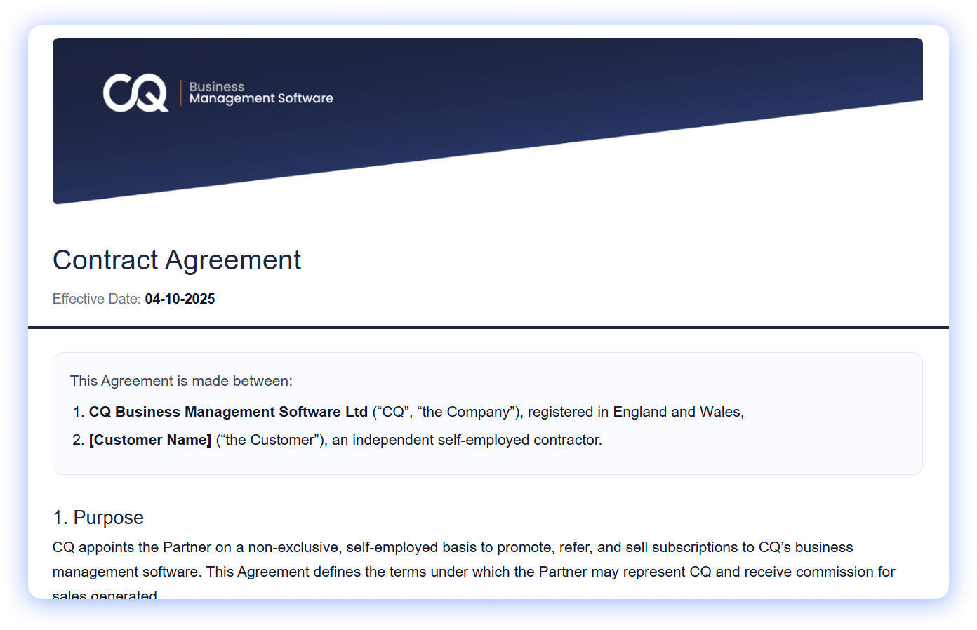 sla contracts